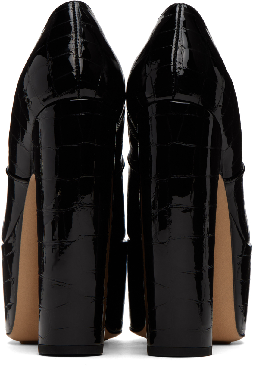 Bottega Black Mostra Pump Heels Bottega