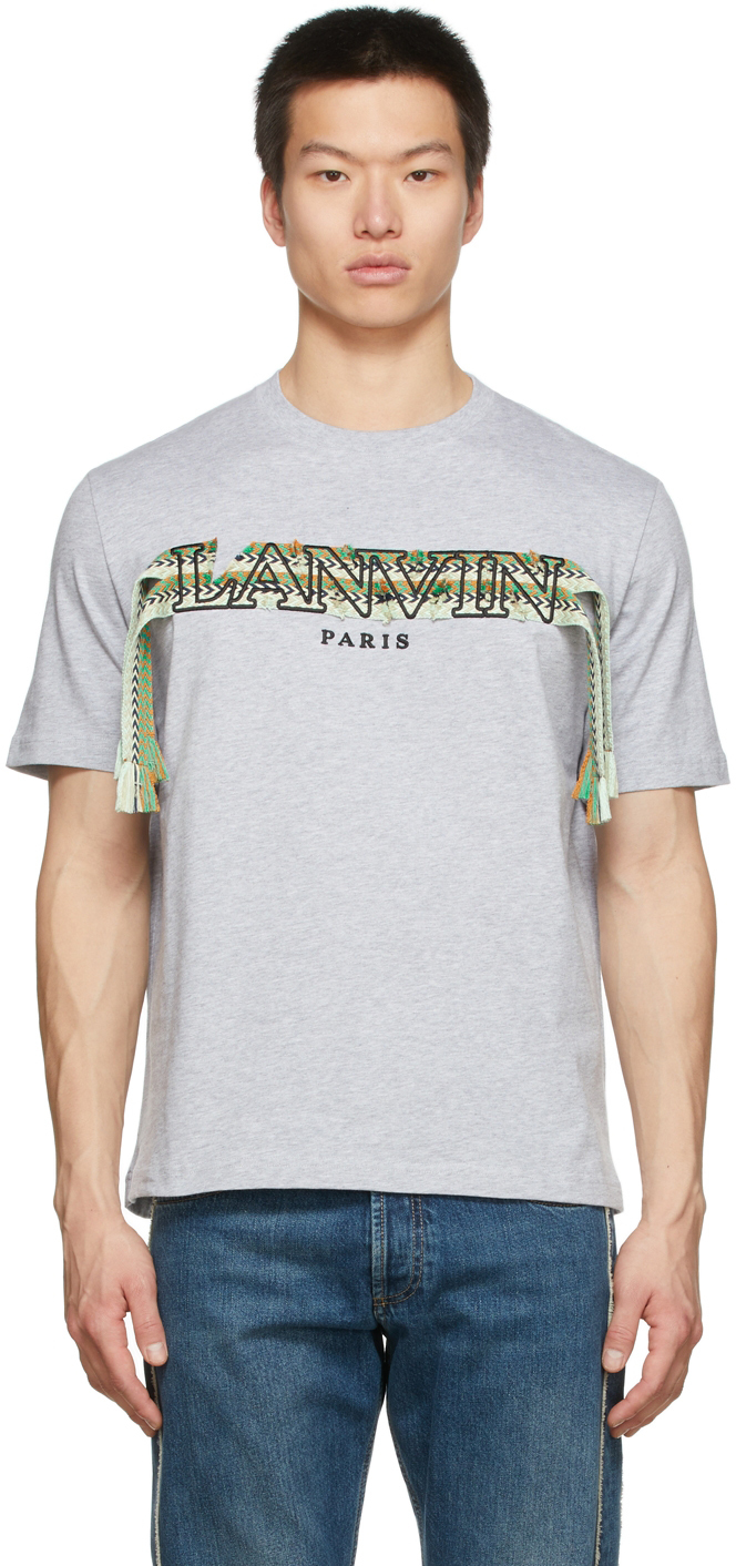 Lanvin Classic Unisex T Shirt With Front Logo Ruts0042j110p24 10