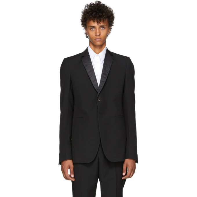 Rick Owens Black Soft Tuxedo Blazer Rick Owens