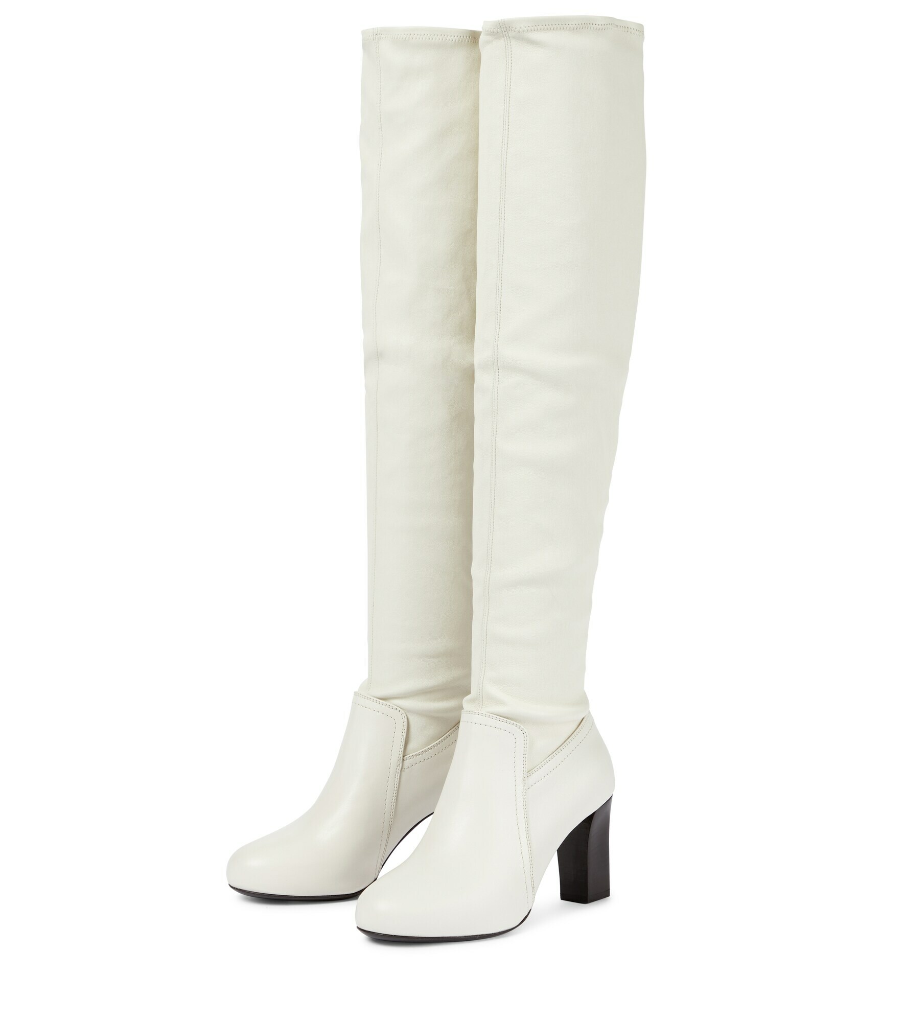 Lemaire - Stretch-leather over-the-knee boots Lemaire
