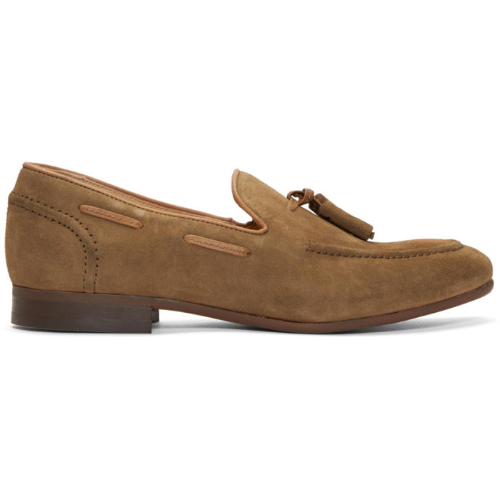 hudson tan loafers