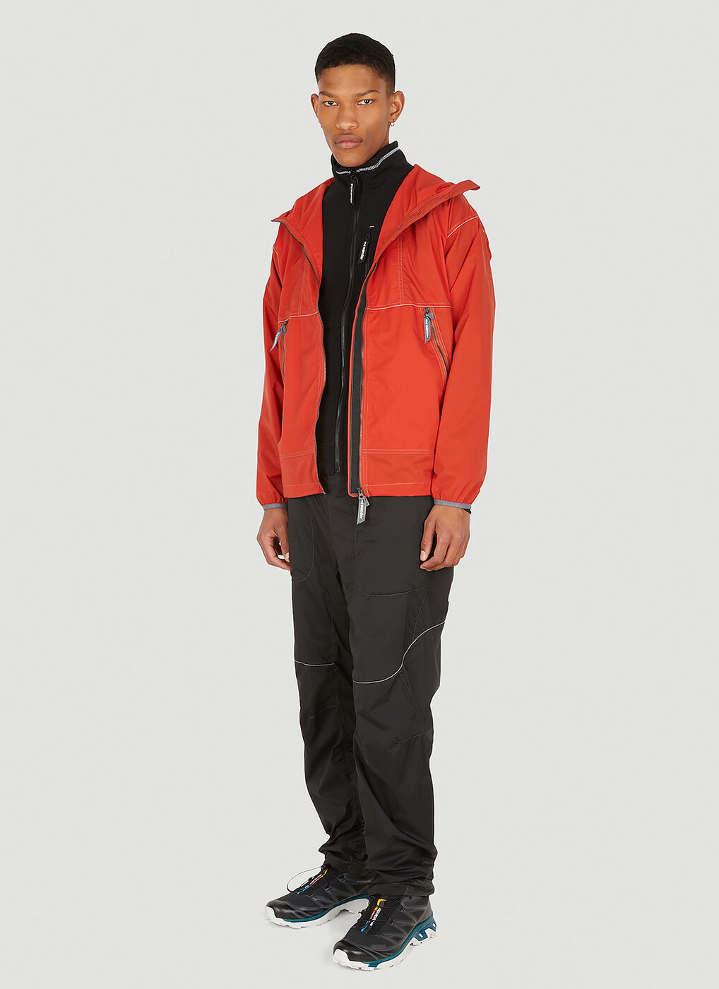 Pertex Wind Jacket in Red and Wander