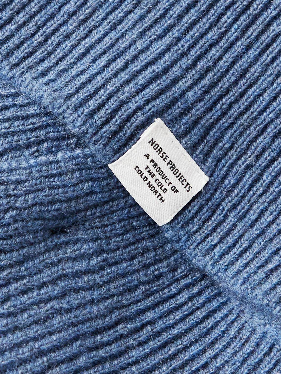 Norse Projects - Adam Wool Cardigan - Blue Norse Projects