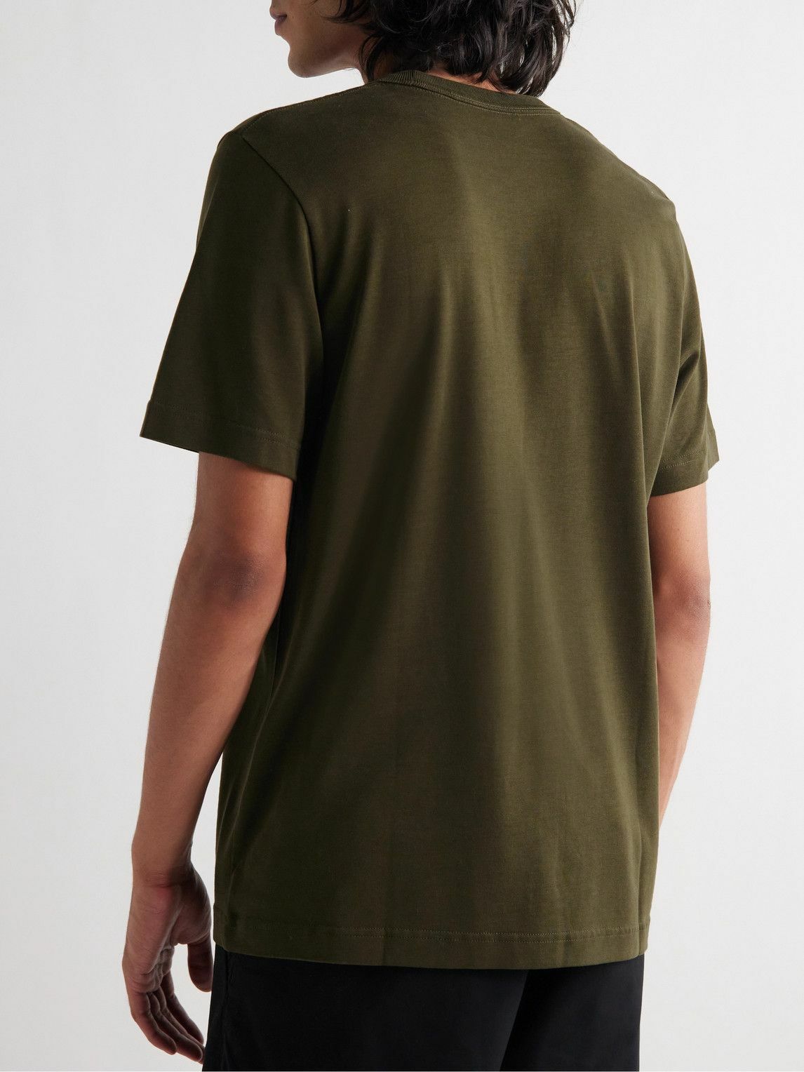 CDLP - Lyocell and Pima Cotton-Blend Jersey T-Shirt - Green CDLP