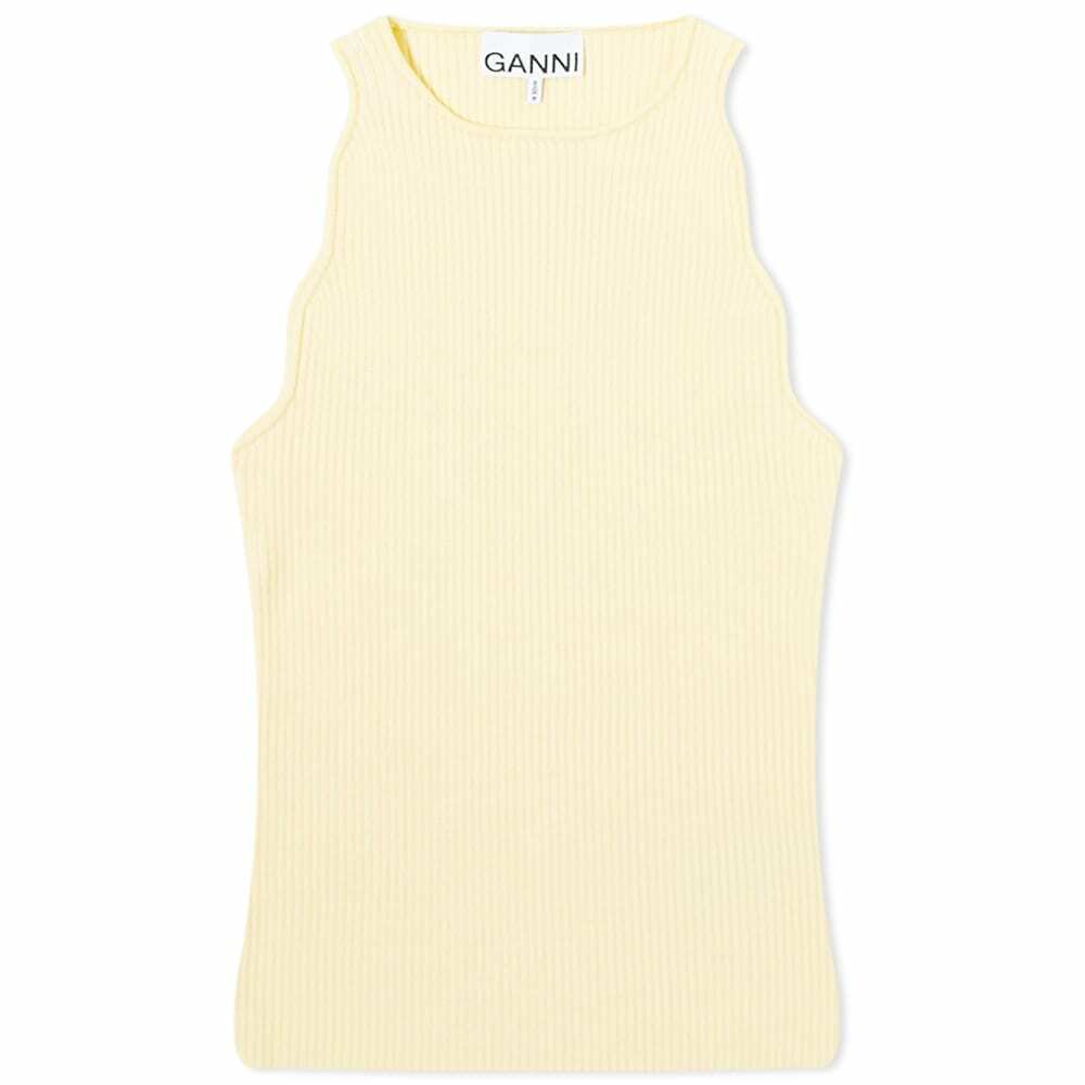 Photo: GANNI Knitted Vest Top