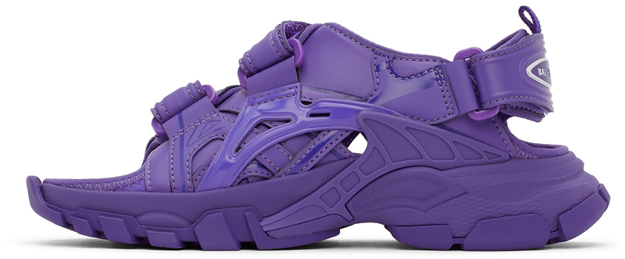 balenciaga sandals purple