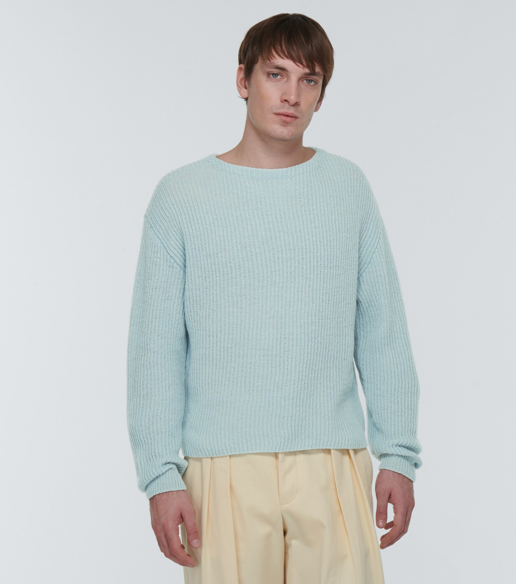 Auralee - Ribbed-knit wool sweater Auralee