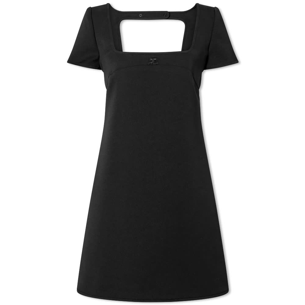 Courrèges Shortsleeve Mini Workwear Dress Courreges