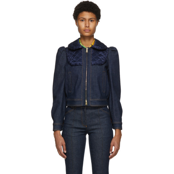 fendi denim jacket womens