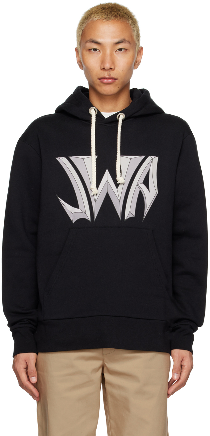 JW Anderson Black Gothic Hoodie JW Anderson