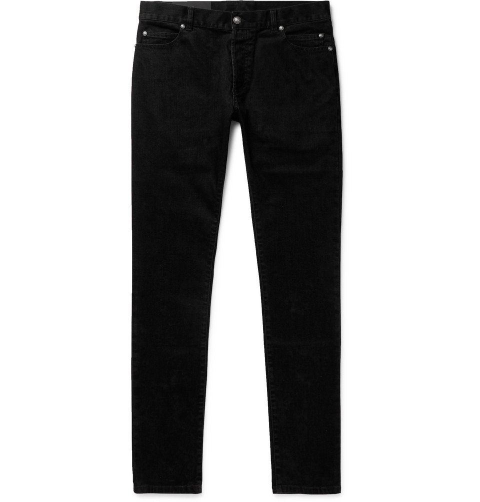 Balmain - Slim-Fit Denim Jeans - Black Balmain