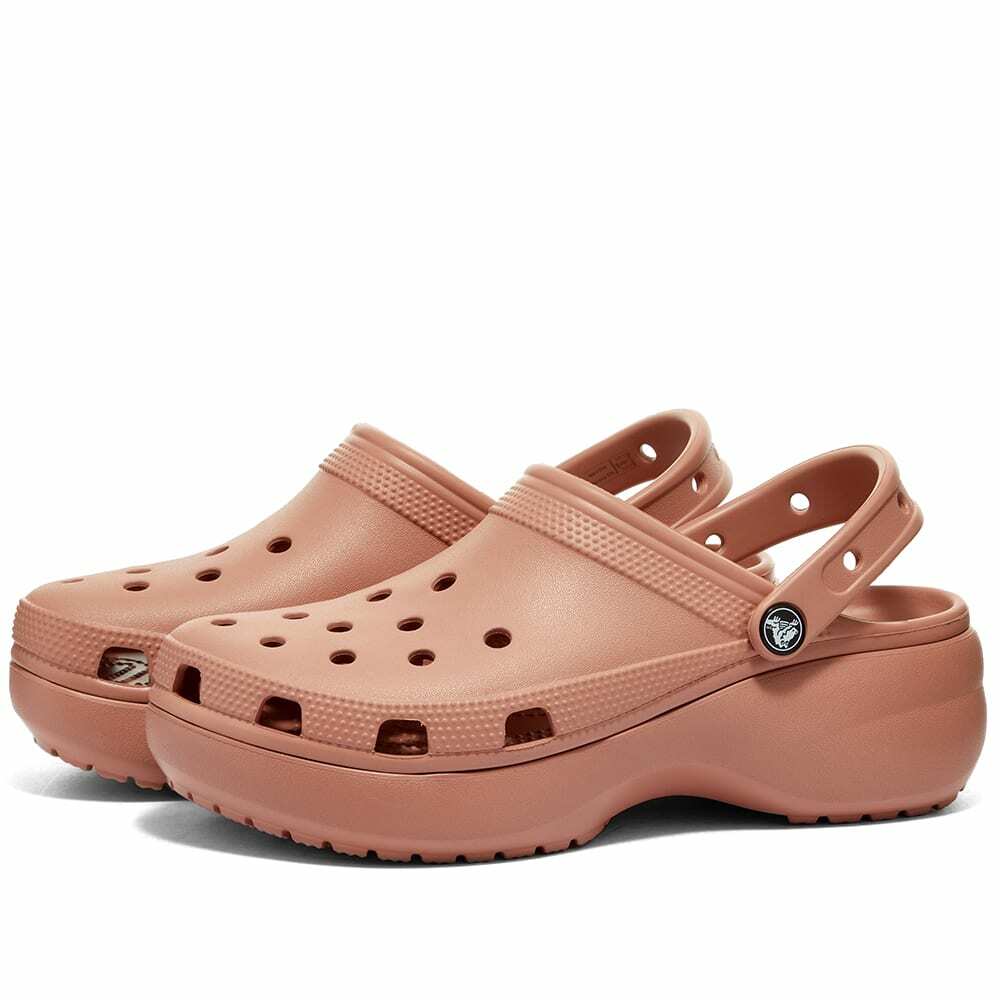 Crocs Women's Classic Platform Clog W in Pale Blush Crocs