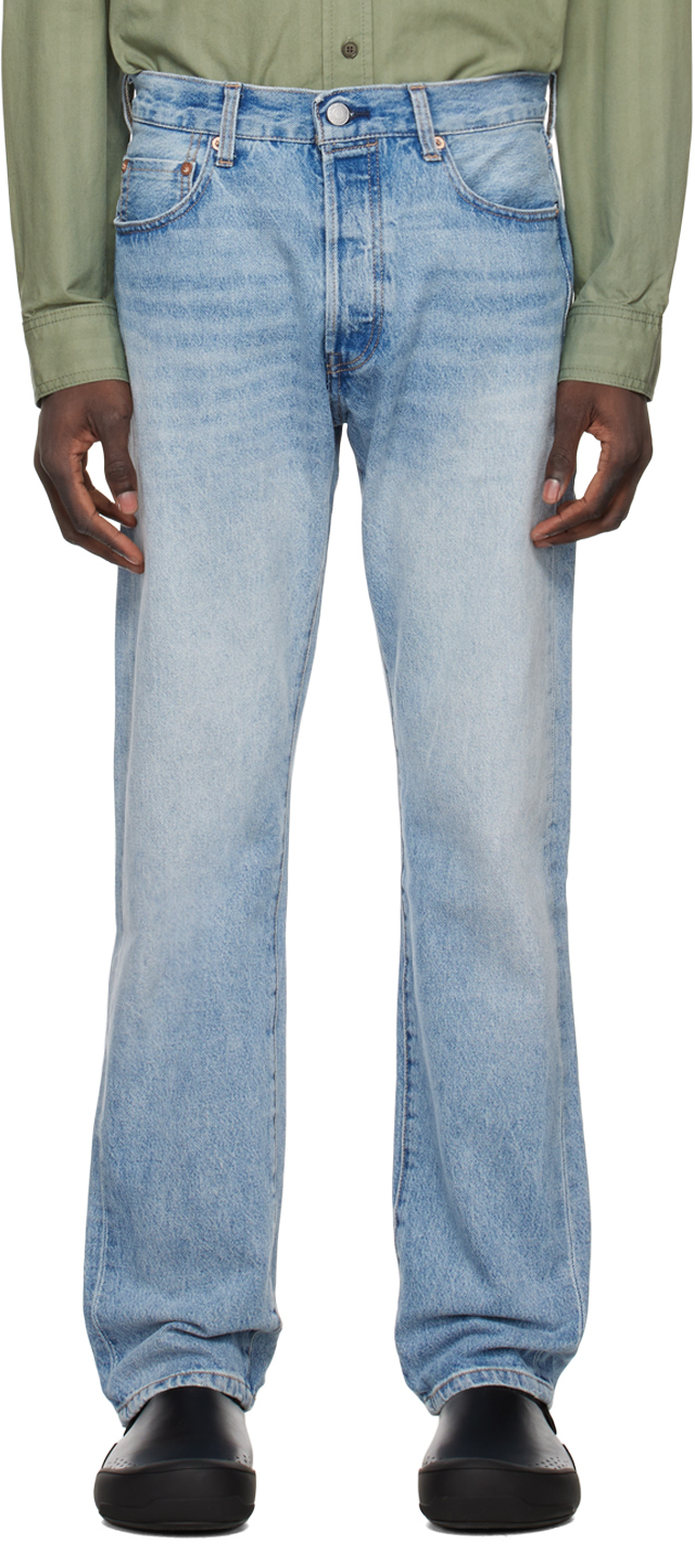 Levi's Made & Crafted Blue LMC 80's 501 Jeans Levis Made and Crafted