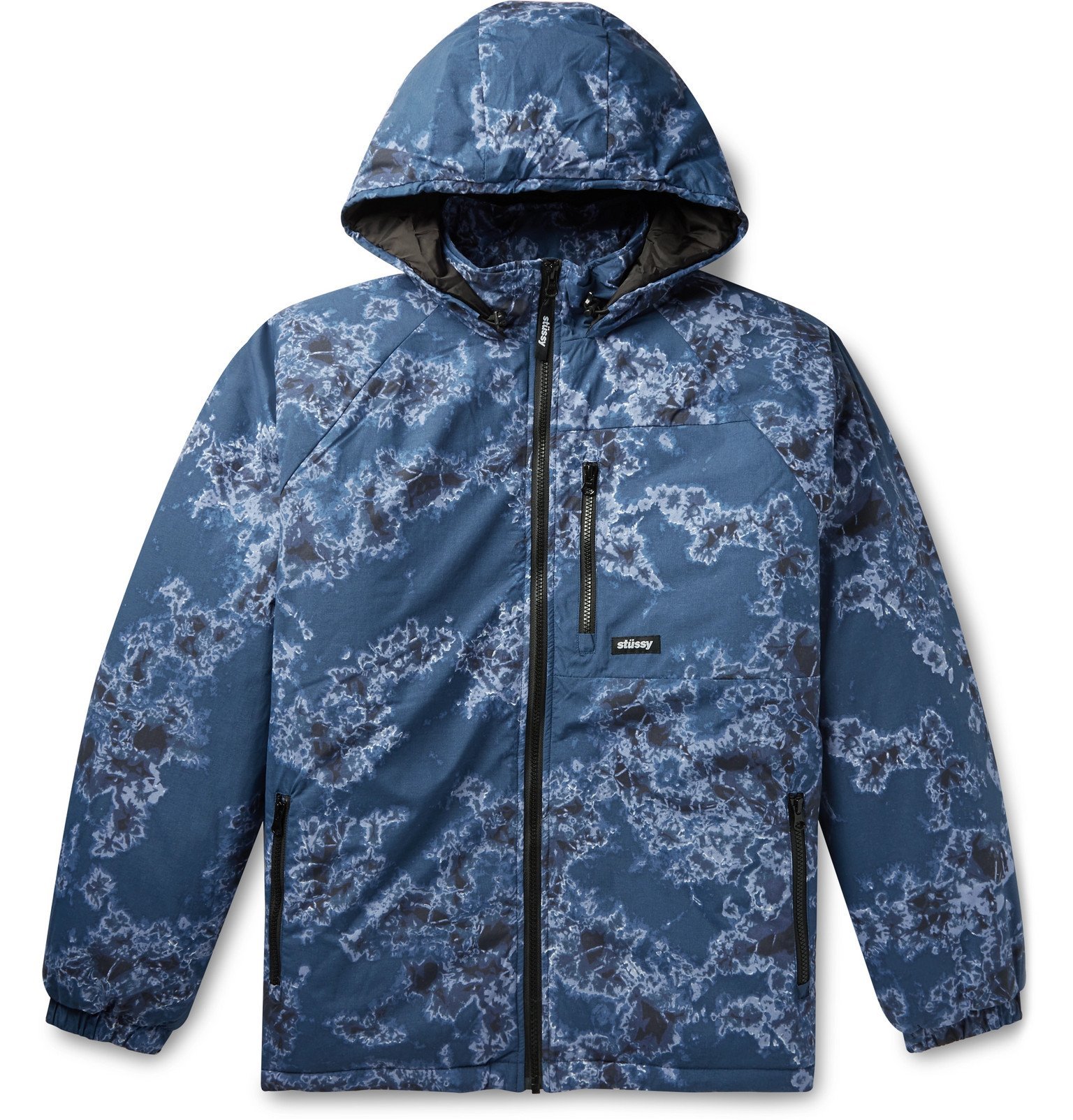 stussy hooded jacket