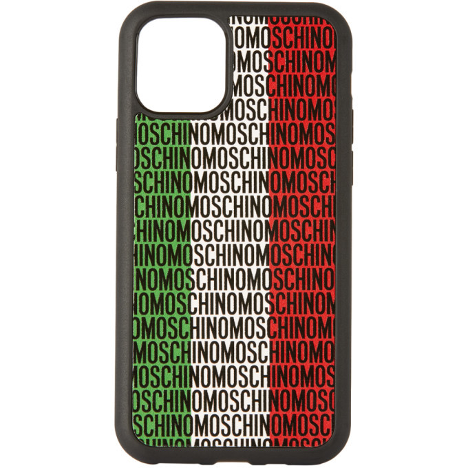 Moschino Black Italian Logo Iphone 11 Pro Case Moschino