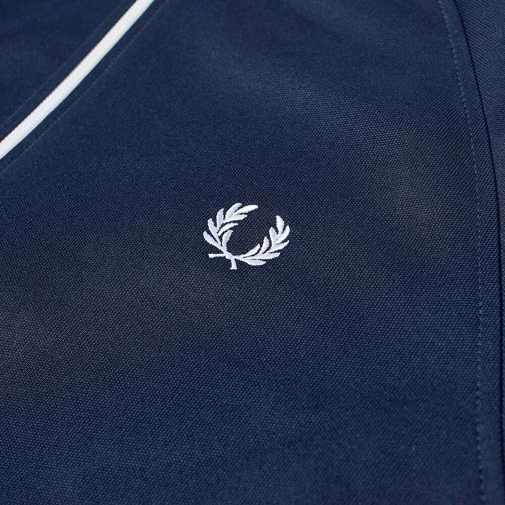 Fred Perry Men's Taped Track Jacket in Carbon Blue Fred Perry