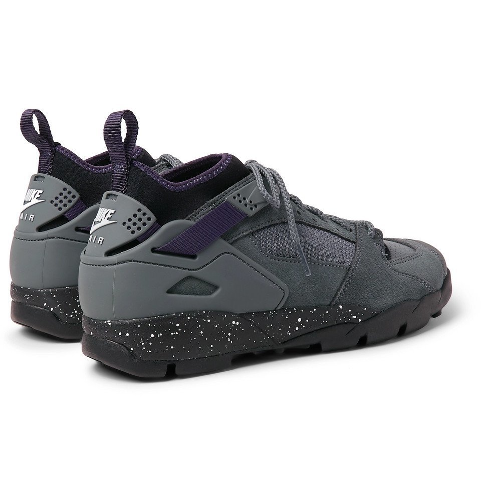 Nike ACG Air Revaderchi Suede, Mesh and Neoprene Sneakers Men
