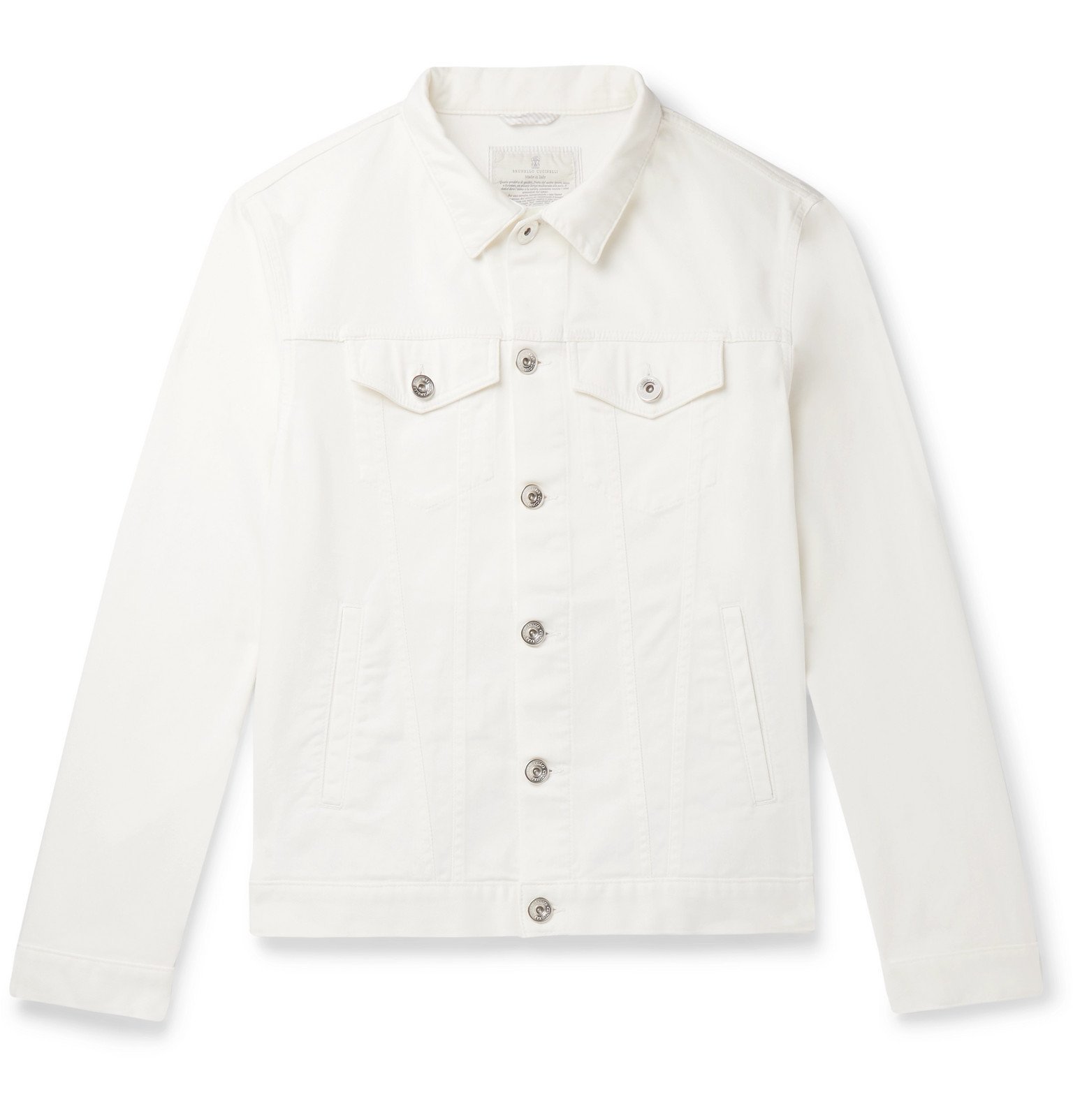 trucker jacket white