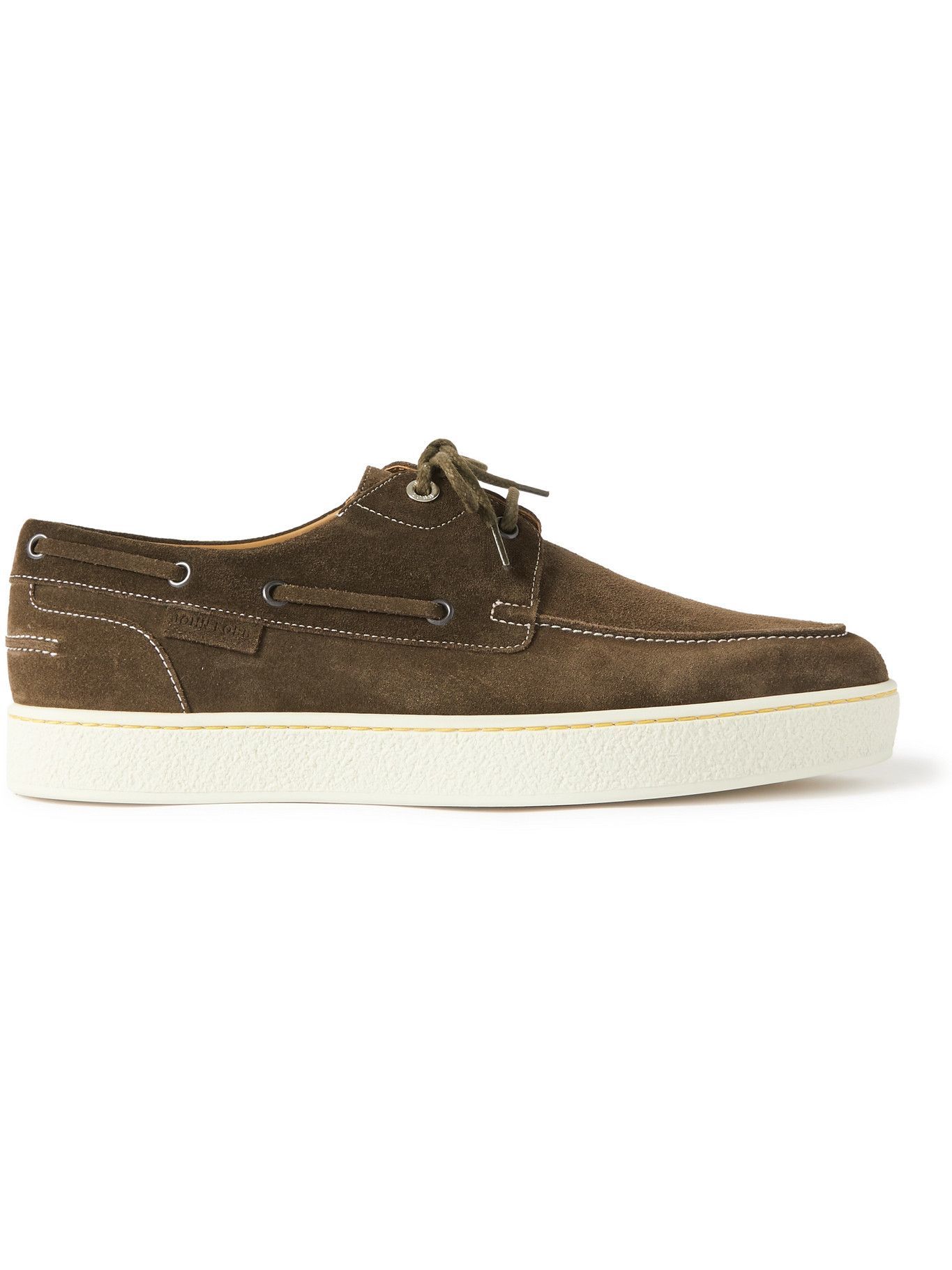 John Lobb - Pier Suede Boat Shoes 