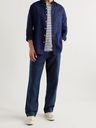 Polo Ralph Lauren - Straight-Leg Linen, Lyocell and Cotton-Blend Trousers - Blue