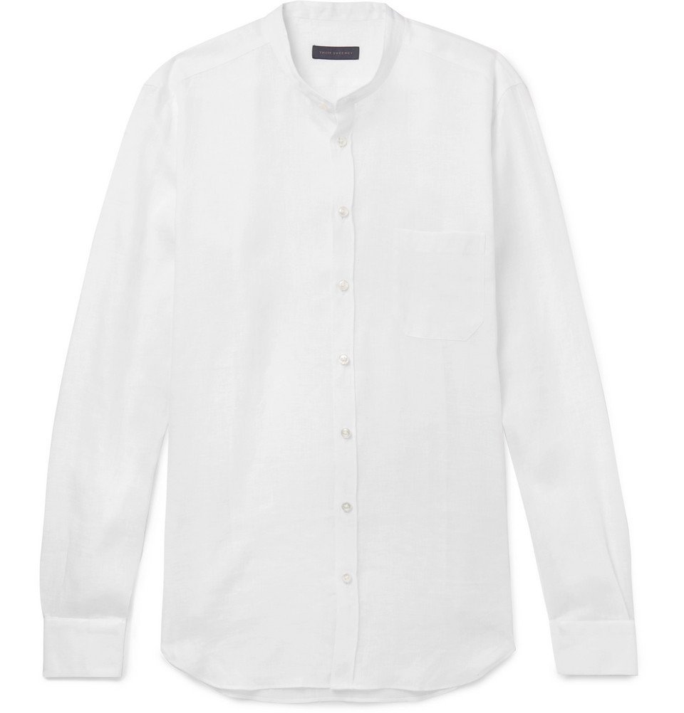 white linen shirt mens slim fit