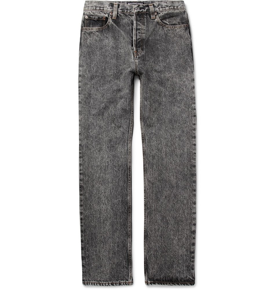 grey acid wash jeans mens