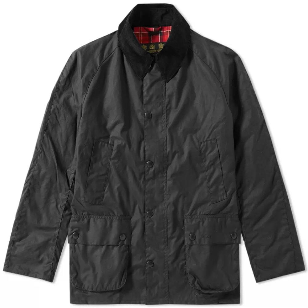 Barbour Ashby Wax Jacket Black Barbour