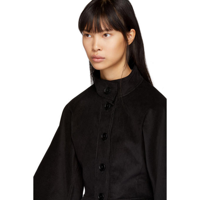 Lemaire Black Large Sleeve Corduroy Jacket Lemaire