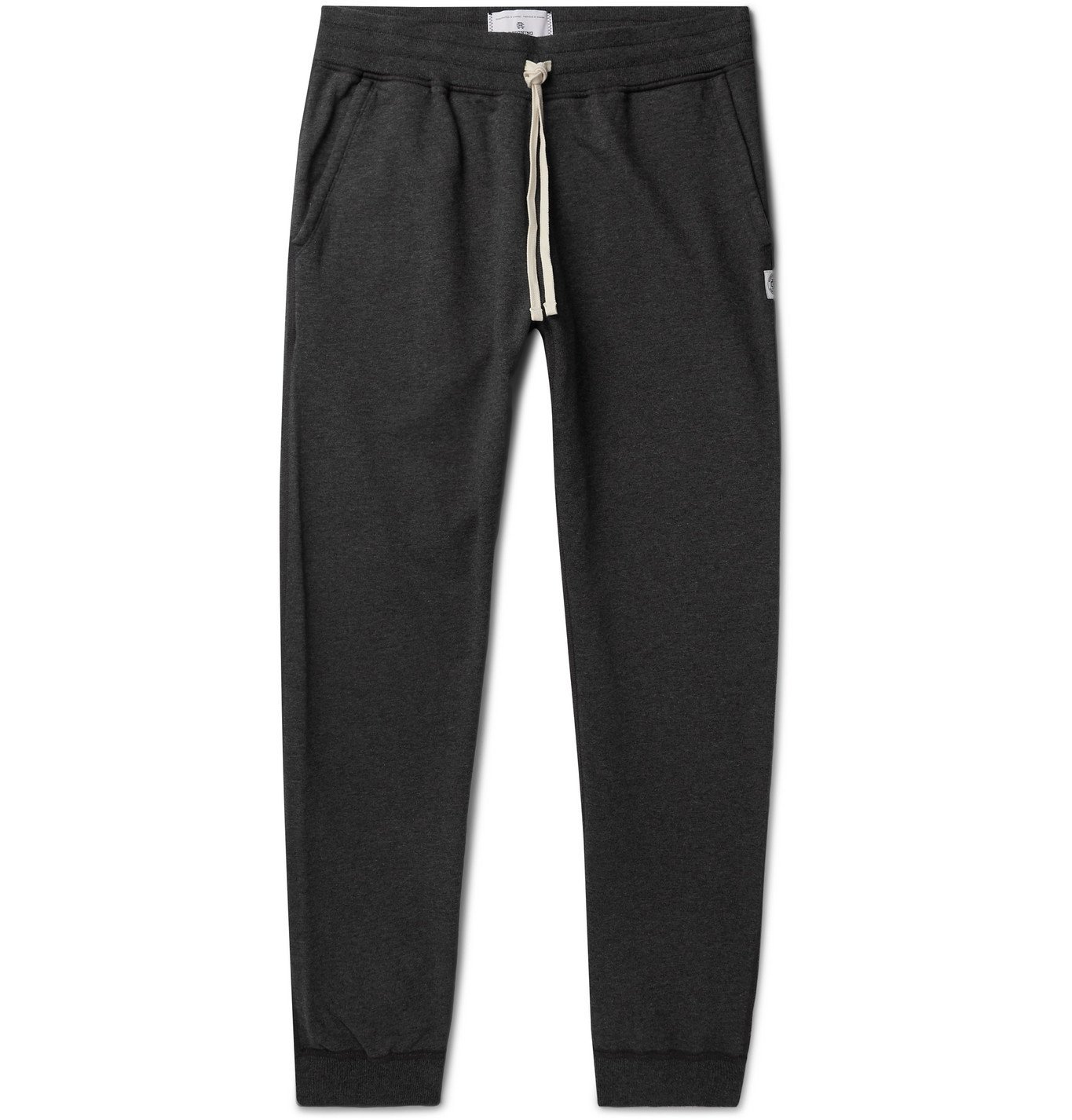 Reigning Champ - Slim-Fit Loopback Cotton-Jersey Sweatpants - Gray ...