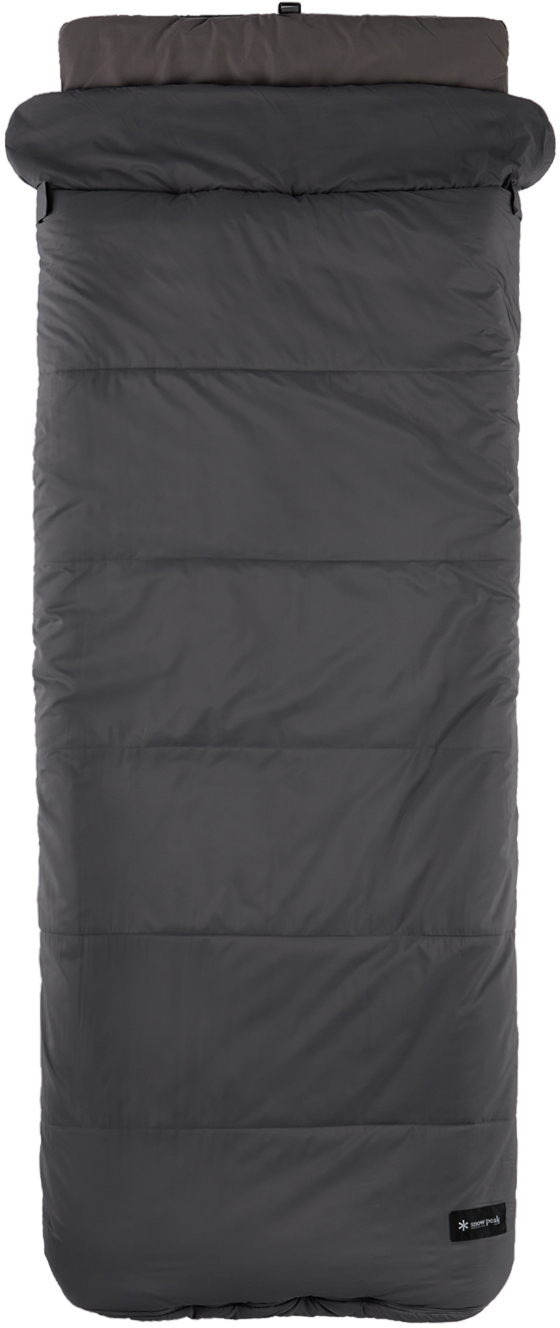 Snow Peak Gray Sleeping Bag & Mat Plus Set Snow Peak
