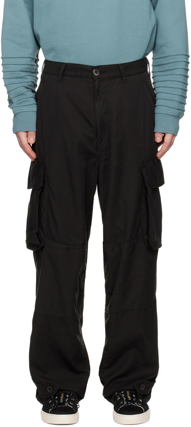 Undercoverism Black Wide Cargo Pants Undercoverism