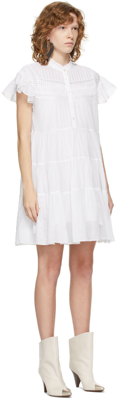 Isabel Marant Etoile White Lanikaye Dress