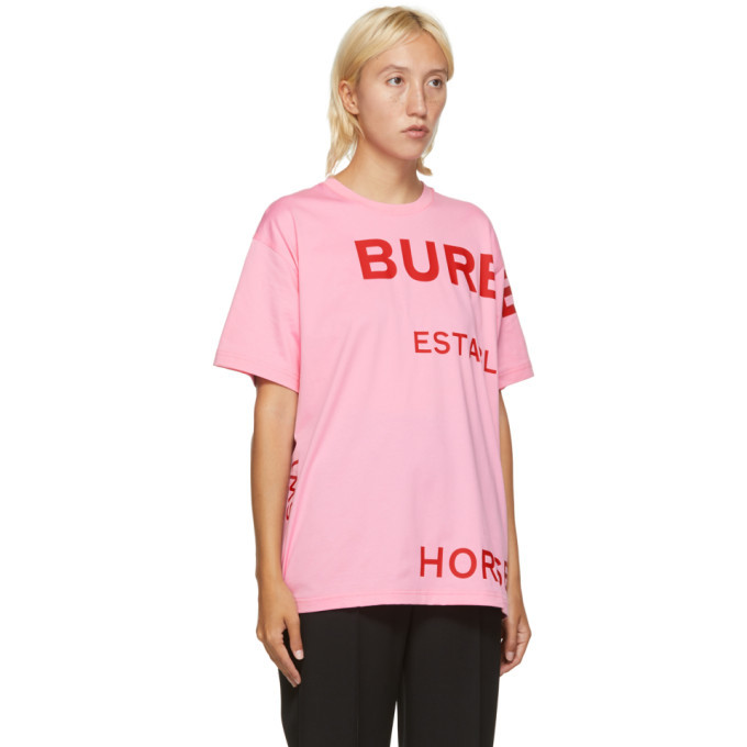 Burberry Pink Carrick T-Shirt Burberry