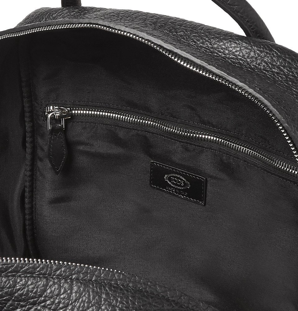 Tod's - Full-Grain Leather Backpack - Black Tod's