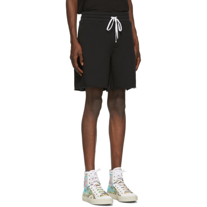 Amiri Black Logo Core Sweat Shorts Amiri