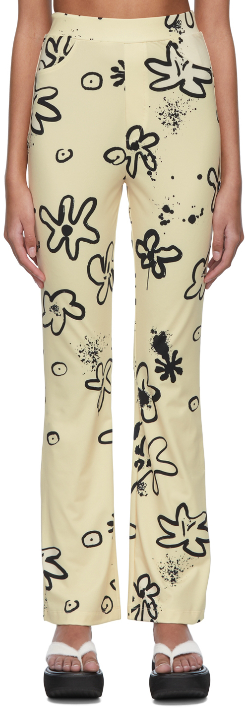 TheOpen Product Yellow Polyester Lounge 