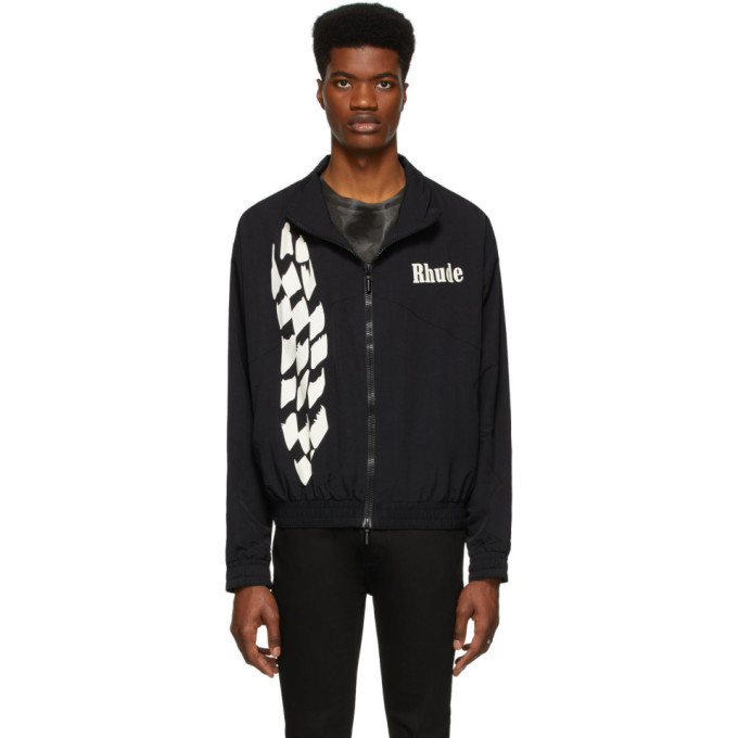 rhude track jacket