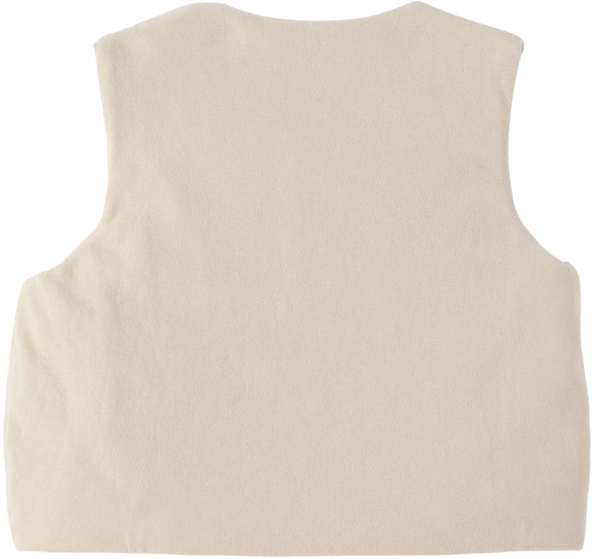 Kodomo BEAMS Baby Beige Wrap Vest Kodomo BEAMS