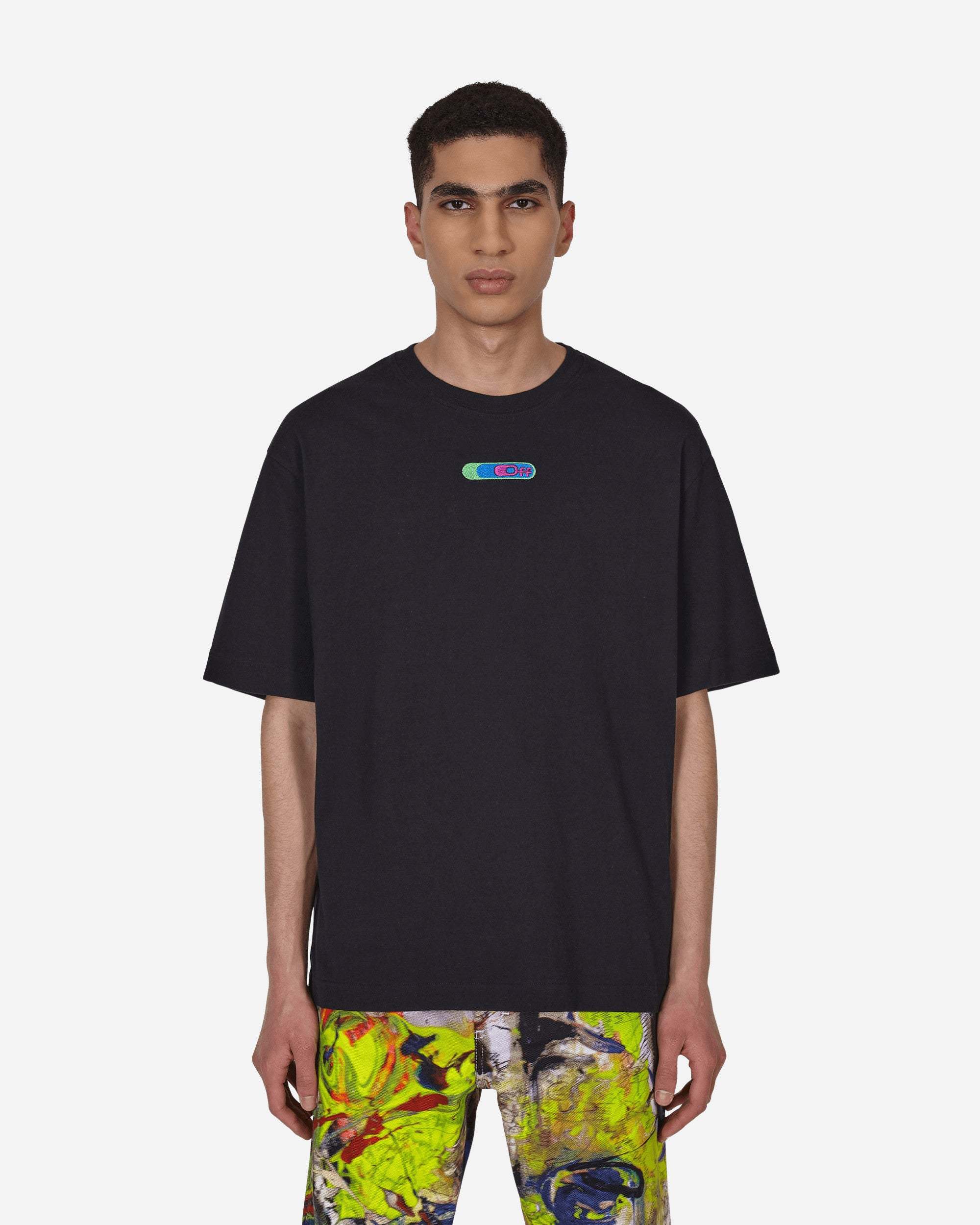 Weed Arrows Over Skate T Shirt Off-White