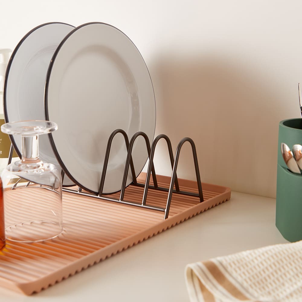 HAY Kitchen Rack in Anthracite HAY