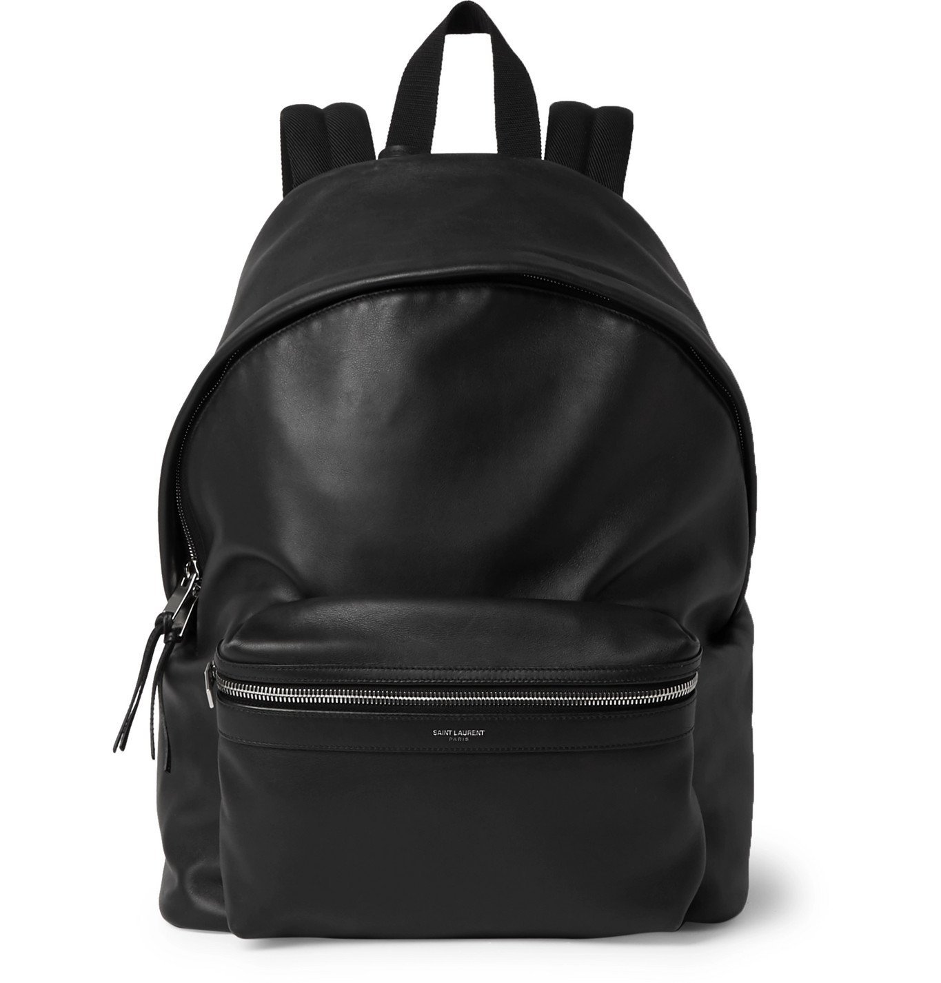 ysl leather backpack