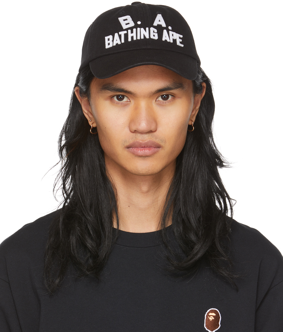 Photo: BAPE Black 'Bathing Ape' Cap