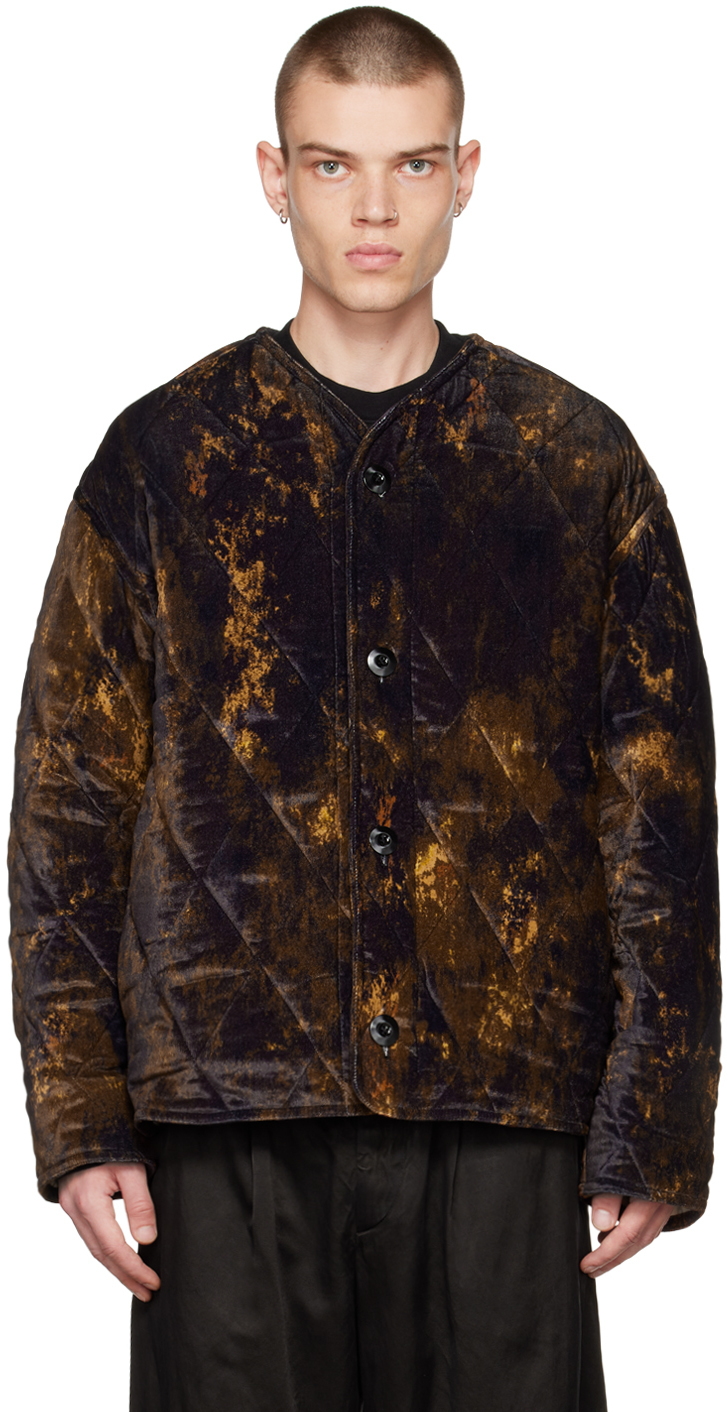OAMC Brown Graphic Jacket OAMC
