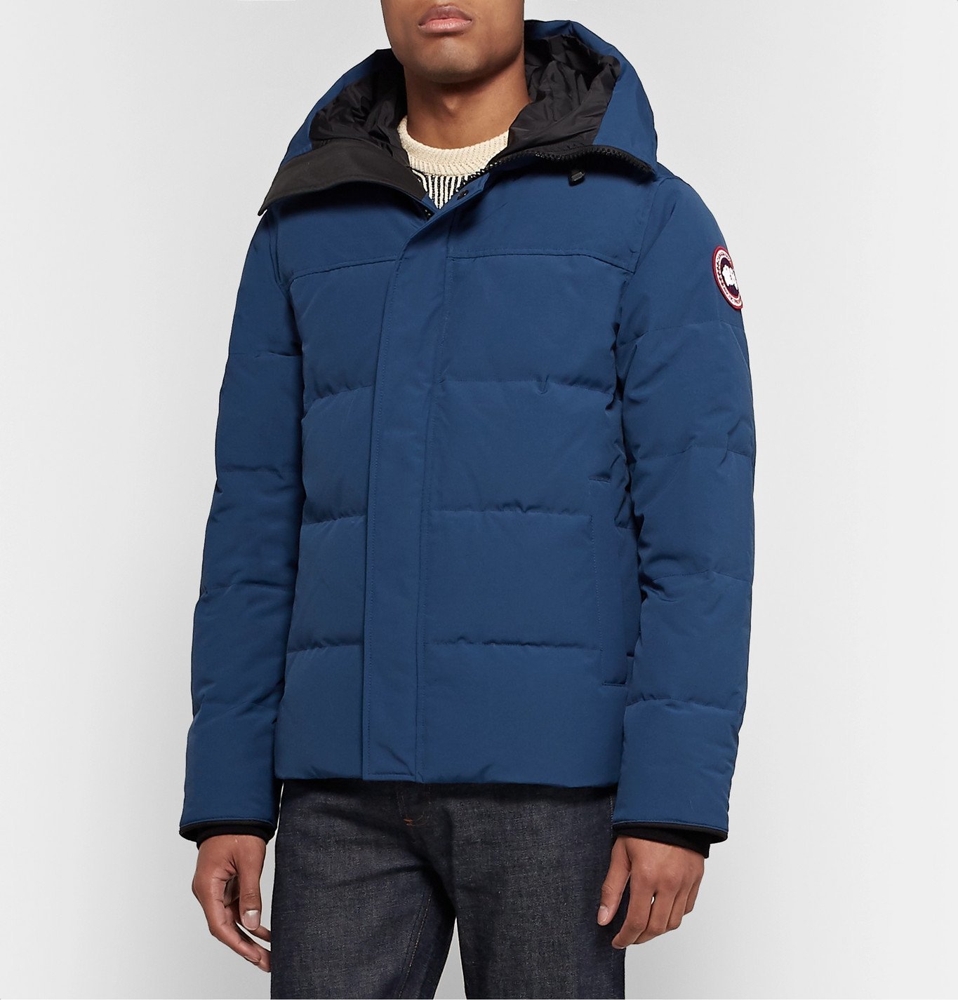Canada Goose - MacMillan Quilted Arctic Tech Hooded Down Parka - Blue ...