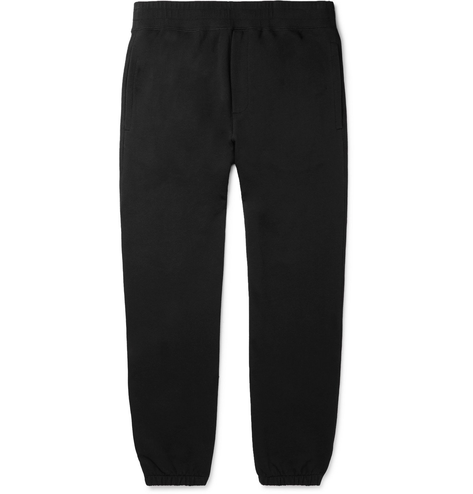 The Row Olin Cotton Jersey Sweatpants Black The Row