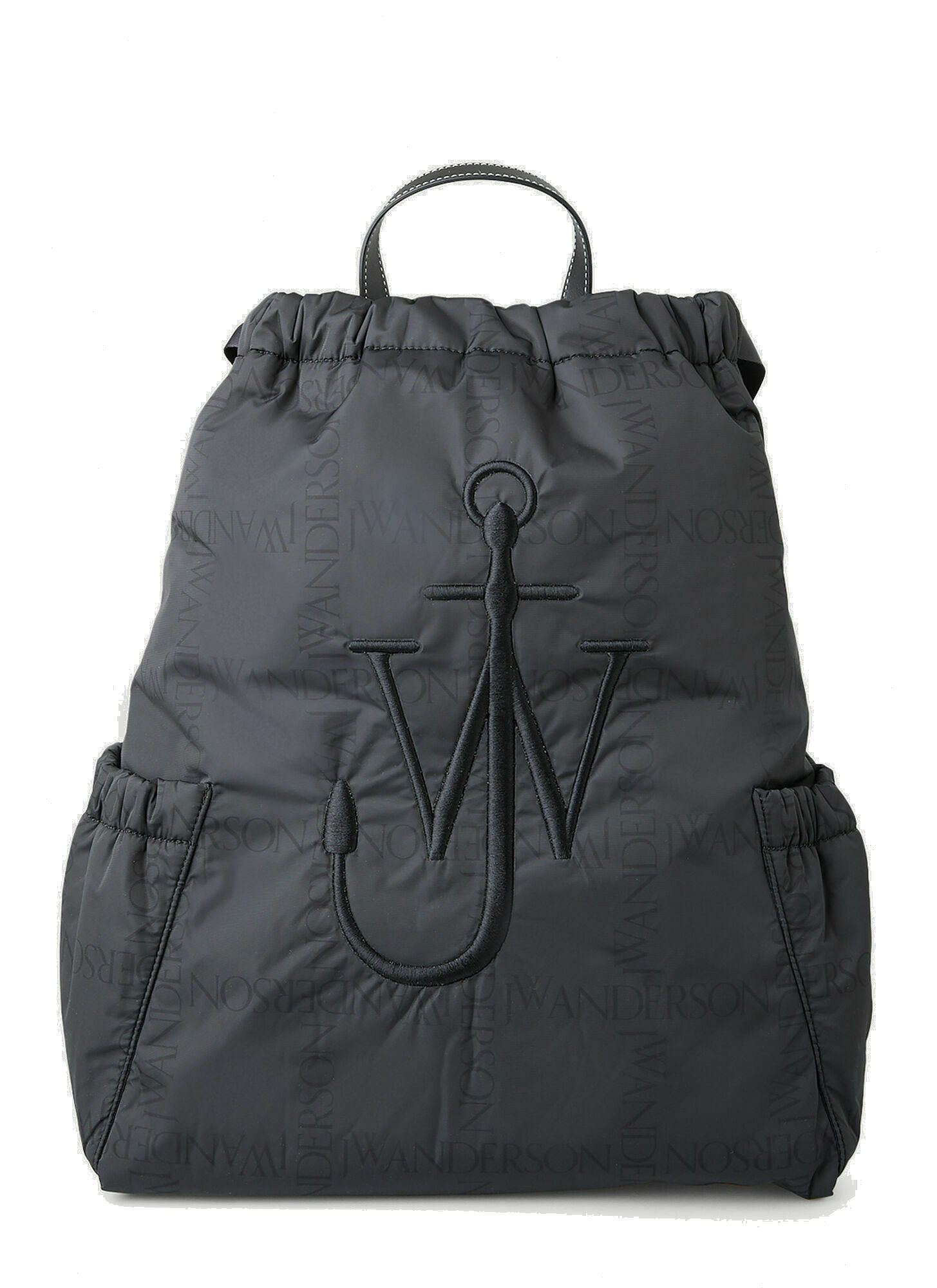 Anchor Backpack in Black JW Anderson