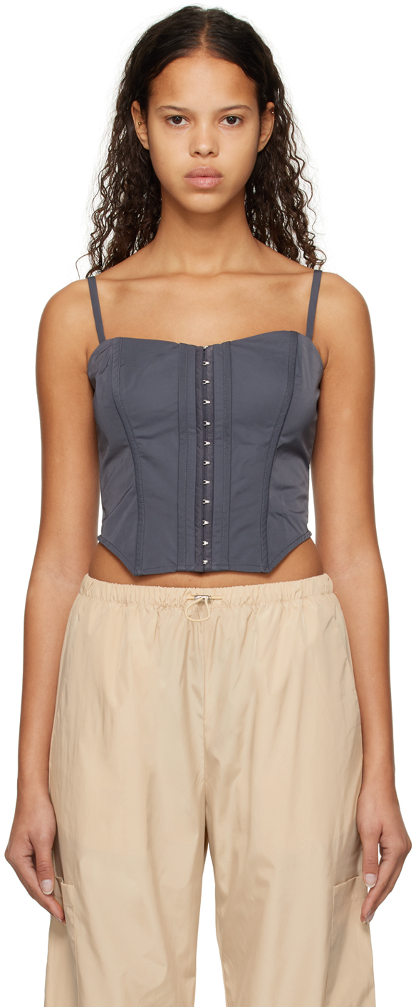 Reformation Gray London Camisole
