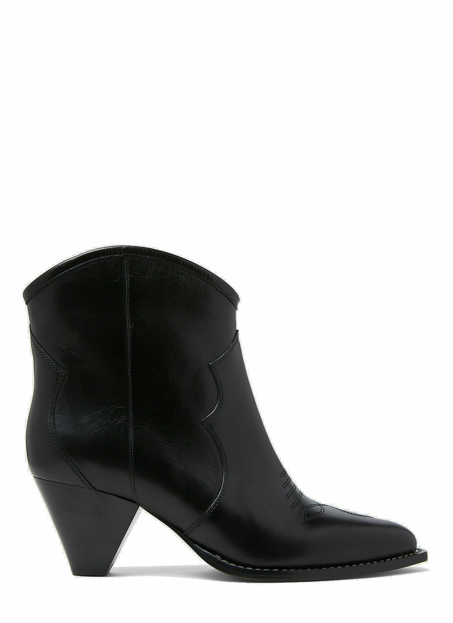 Darizo Western Boots in Black Isabel Marant