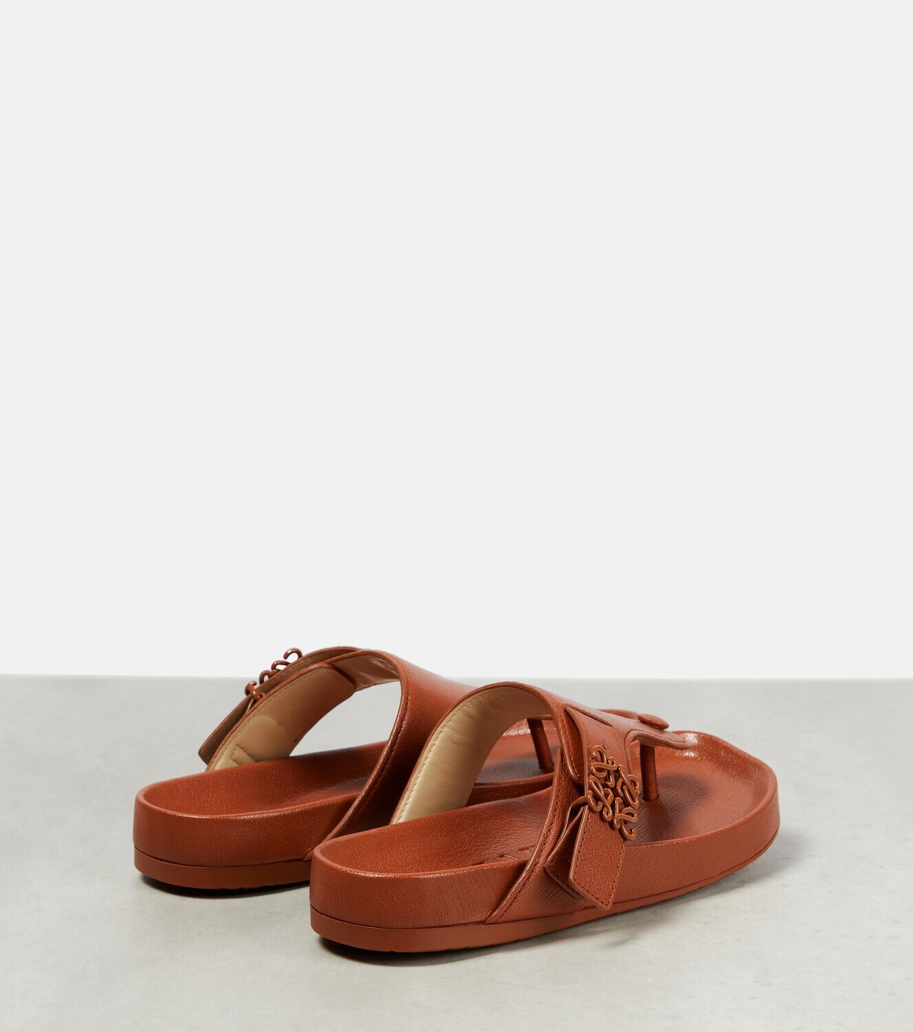 Loewe Ease leather thong sandals Loewe