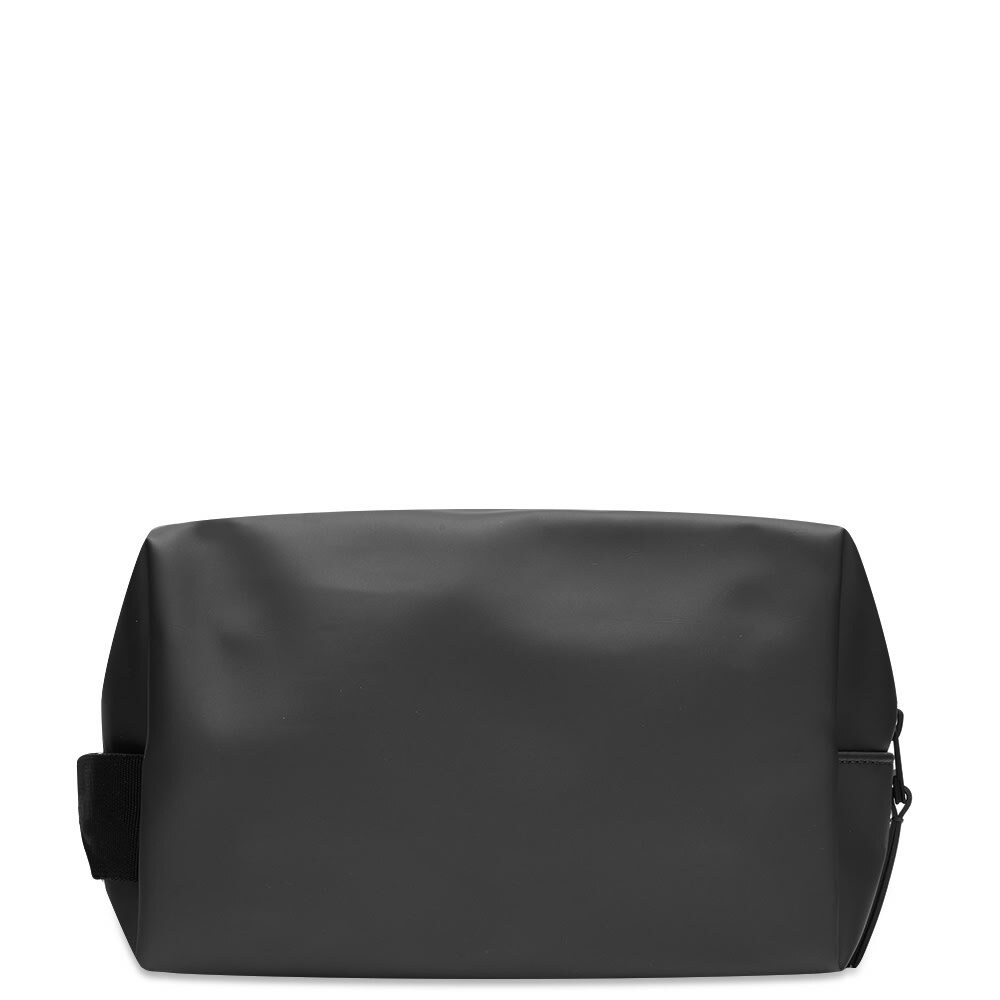 Rains Men's Wash Bag Small in Black Rains
